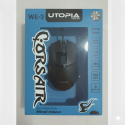 utopia we 3 high precision wired mouse