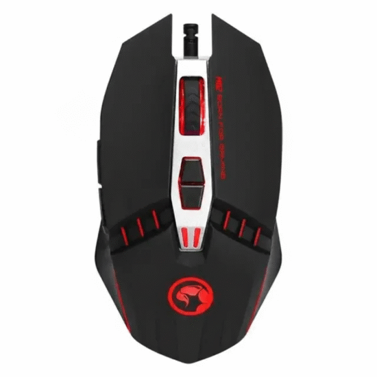 marvo m112 gaming mouse | ultimate precision with 7 programmable buttons, 4000dpi sensor, rgb backlight