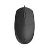 rapoo n100c usb c wired optical mouse black | best ergonomic wired mouse for laptop & pc