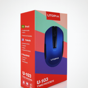 utopia u 103 2.4g wireless silent click mouse | ergonomic usb wireless mouse