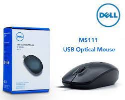 dell ms111 wired usb optical mouse – precision & comfort