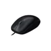 logitech m90 wired usb mouse – reliable optical tracking, plug & play, comfortable design