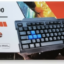 "zero zr 600 wired keyboard english & arabic black high performance mechanical keyboard for gamers and professionals"