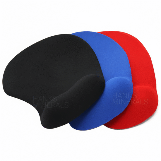 mouse pad with wrist rest | comfortable foam support – multicolor