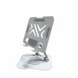 tablet stand desktop aluminum alloy stand | compatible with ipad pro, samsung galaxy tab, kindle, iphone sg 16