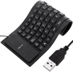 silicone usb keyboard waterproof, rollup silent typing, soft touch, dustproof keyboard
