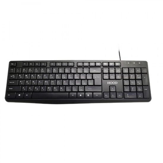 hood kb 150 usb keyboard – reliable, ergonomic design for everyday use