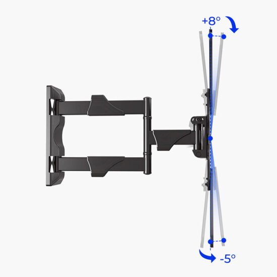nb north bayou original p4 wall mount – strong & adjustable monitor mount