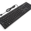 dell wired keyboard kb216 us english and arabic black durable and comfortable typing