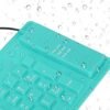 silicone usb keyboard waterproof, rollup silent typing, soft touch, dustproof keyboard