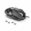 sades spirit blade mechanical rgb gaming mouse 3200 dpi grey | high performance wired rgb mouse