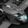 sades spirit blade mechanical rgb gaming mouse 3200 dpi grey | high performance wired rgb mouse