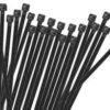 30 cm black cable tie cable management solution