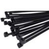 30 cm black cable tie cable management solution