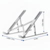 laptop stand digital metal | adjustable ergonomic laptop stand for office & home